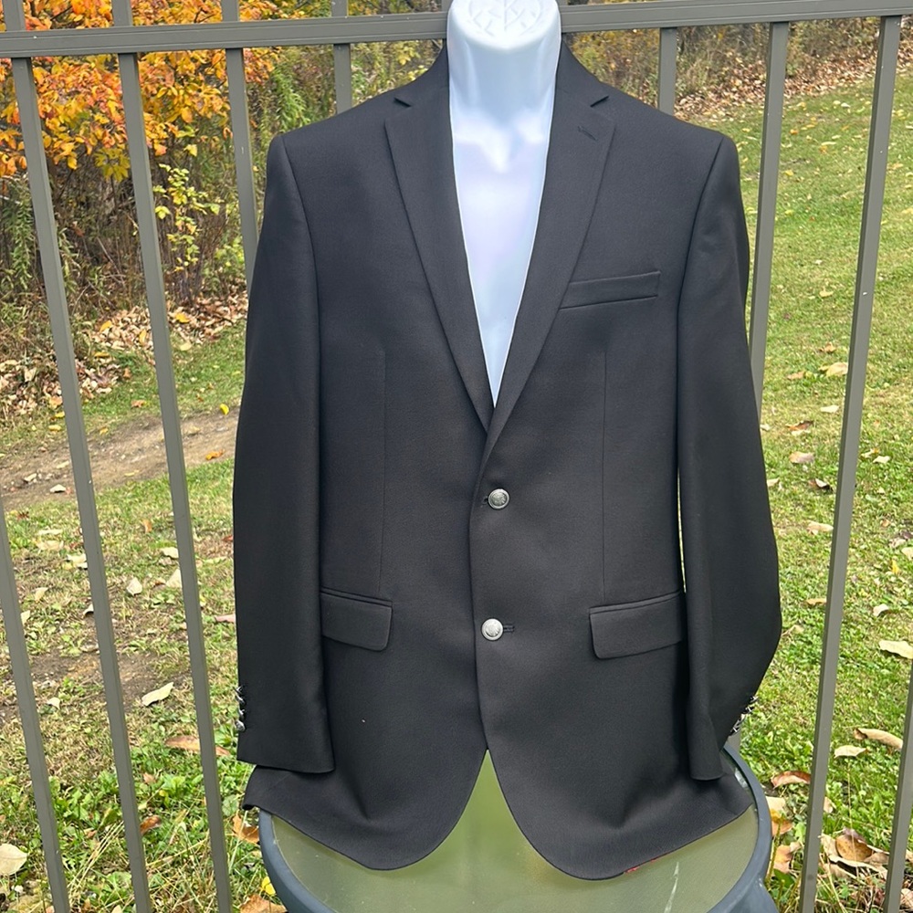 Alfani Men’s Slim Fit Black Suit Jacket Size 40L